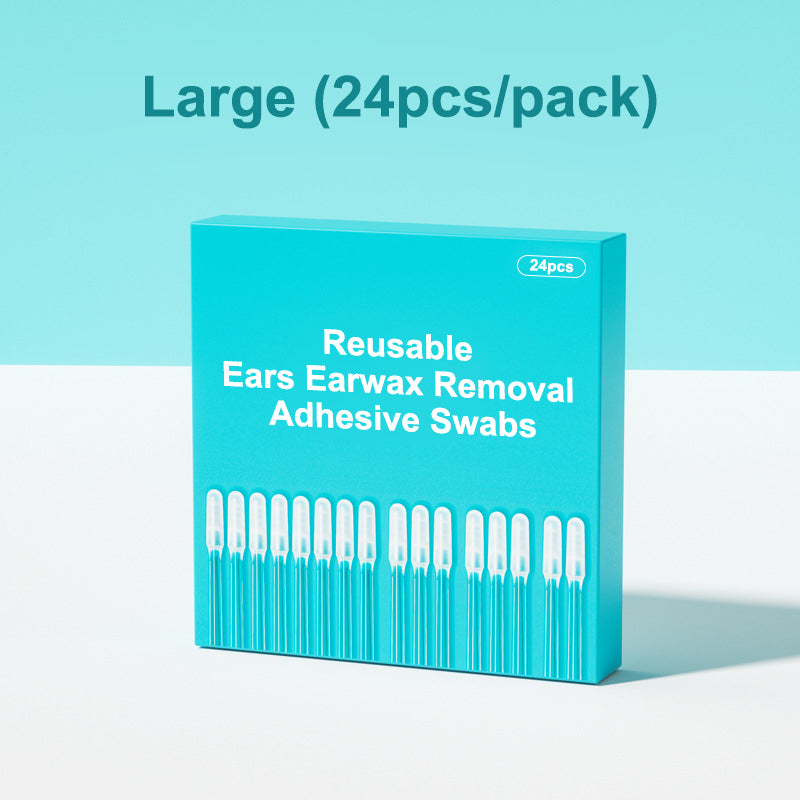 👂🏻🍭Reusable Earwax Removal Adhesive Swabs