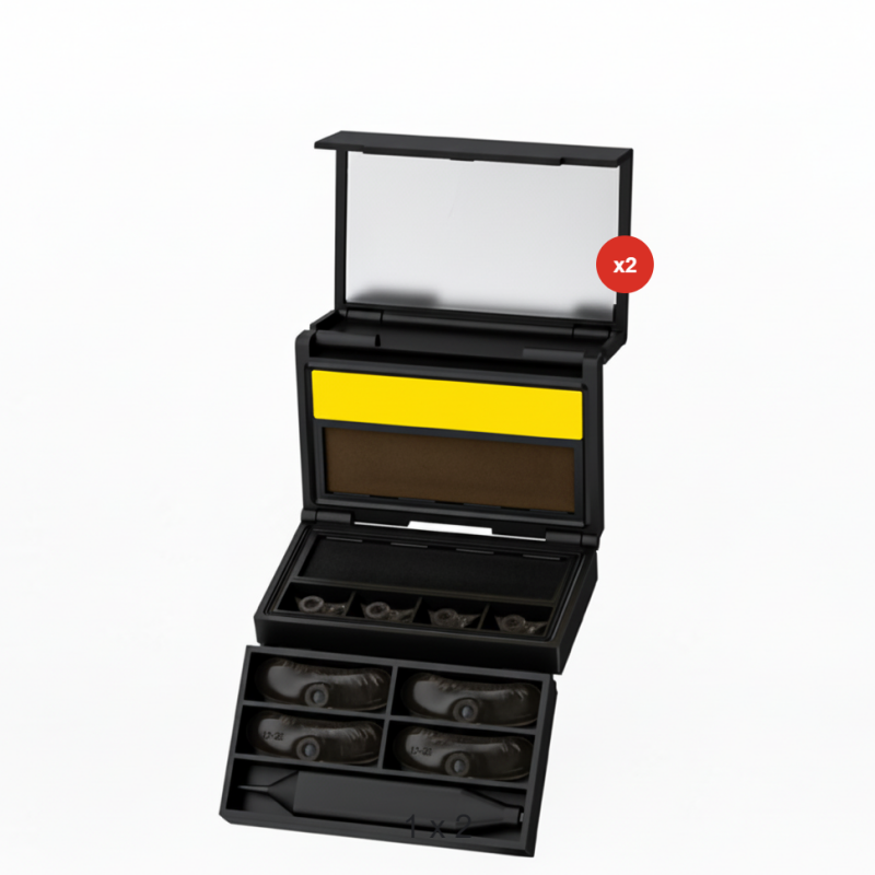 💋3-in-1 Kit: Eyeliner and Lower Lash Stamp