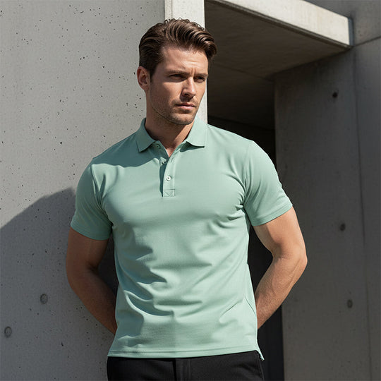🥳2026 HOT SALE🥳💞50K+ SOLD!👔⚡ 50% OFF!👕Men's Quick-Dry Short-Sleeve Lapel T-Shirt