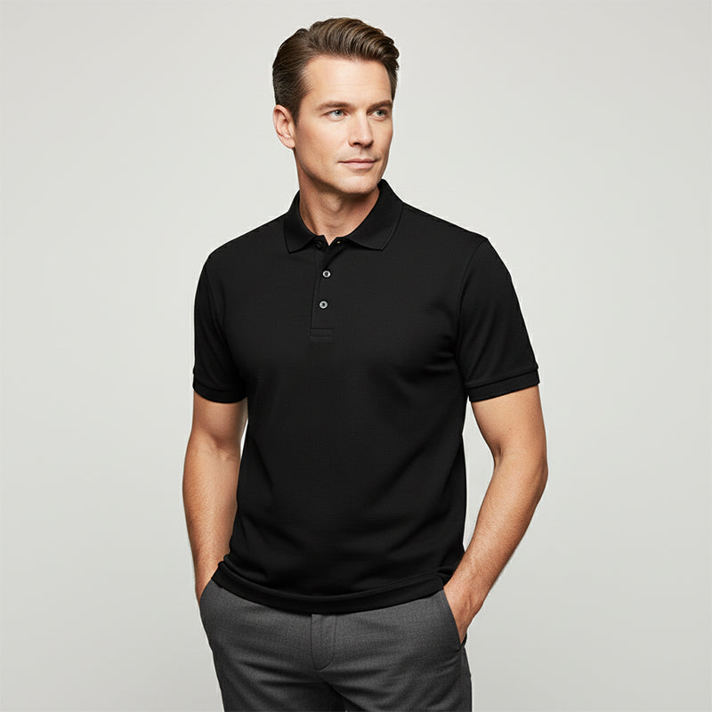 🥳2026 HOT SALE🥳💞50K+ SOLD!👔⚡ 50% OFF!👕Men's Quick-Dry Short-Sleeve Lapel T-Shirt