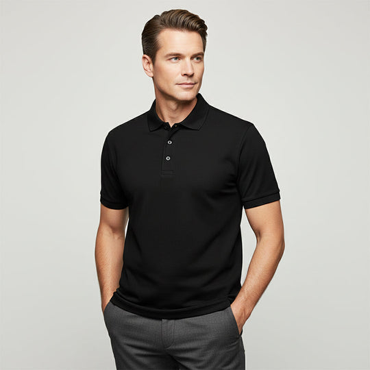 🥳2026 HOT SALE🥳💞50K+ SOLD!👔⚡ 50% OFF!👕Men's Quick-Dry Short-Sleeve Lapel T-Shirt