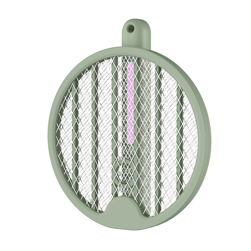 2 in 1 Wall-Mounted Collapsible USB Rechargeable Mosquito Swatter & Mosquito Lights