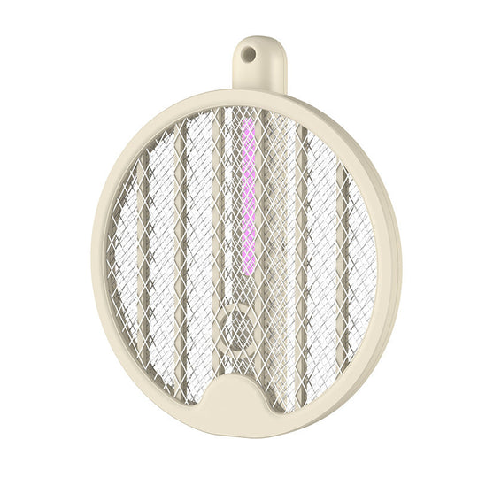 2 in 1 Wall-Mounted Collapsible USB Rechargeable Mosquito Swatter & Mosquito Lights