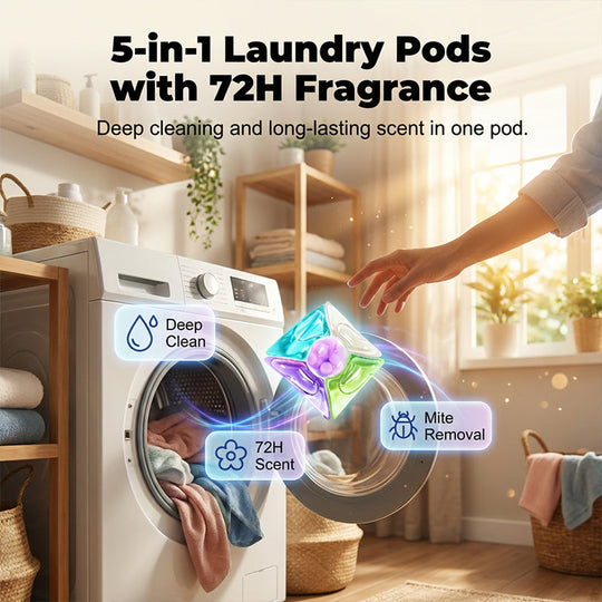 🔥Deep Cleaning & Sterilizing Laundry Detergent Pods (5pcs)