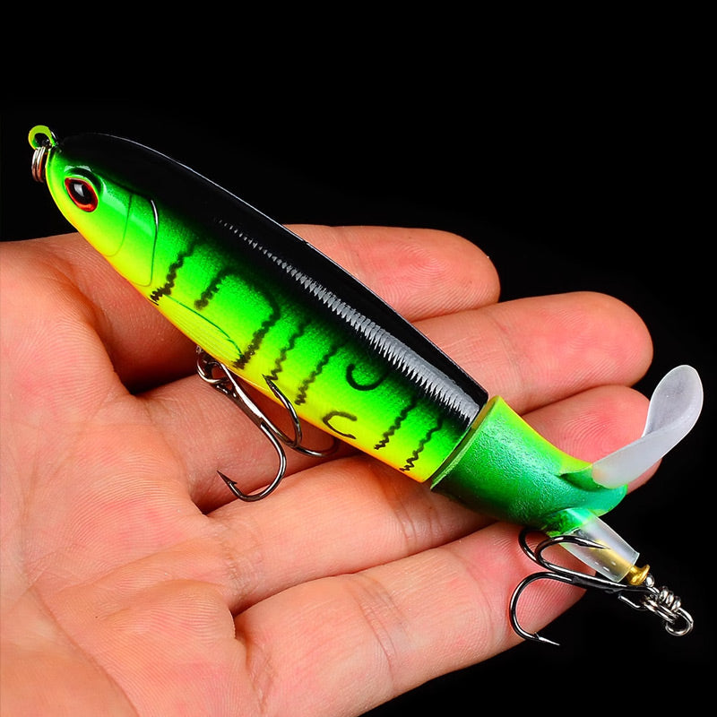 Propeller Floating Rotating Tail Fish Bait