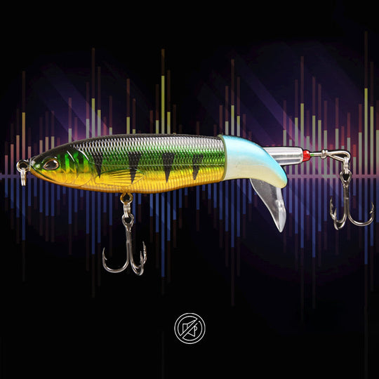 Propeller Floating Rotating Tail Fish Bait