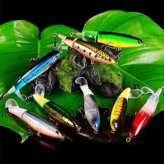 Propeller Floating Rotating Tail Fish Bait