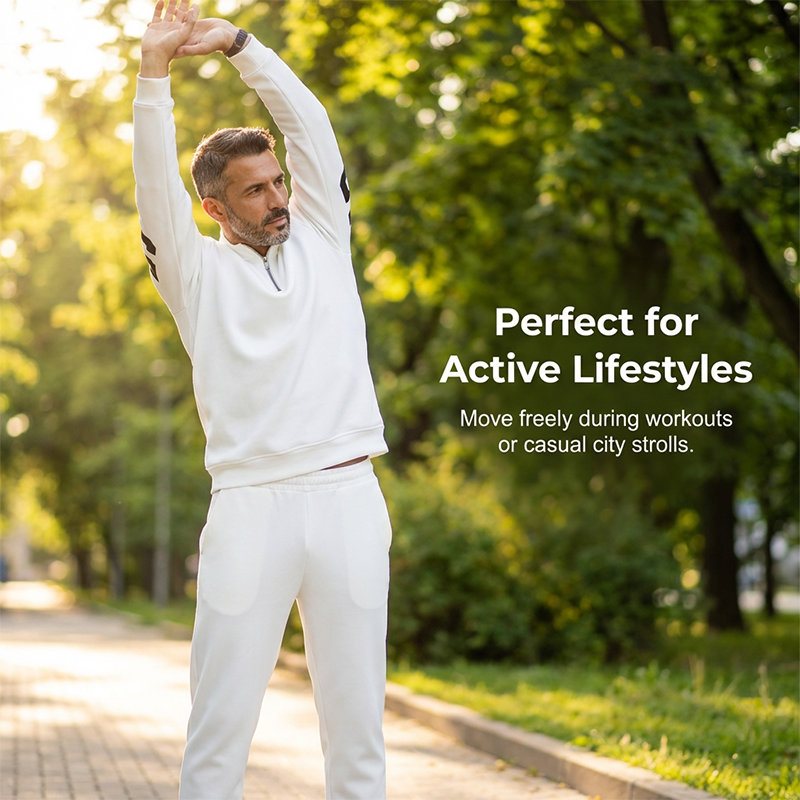 📢📢50% OFF ⏰Men's Half-Zip Top & Pants 2-Piece Set