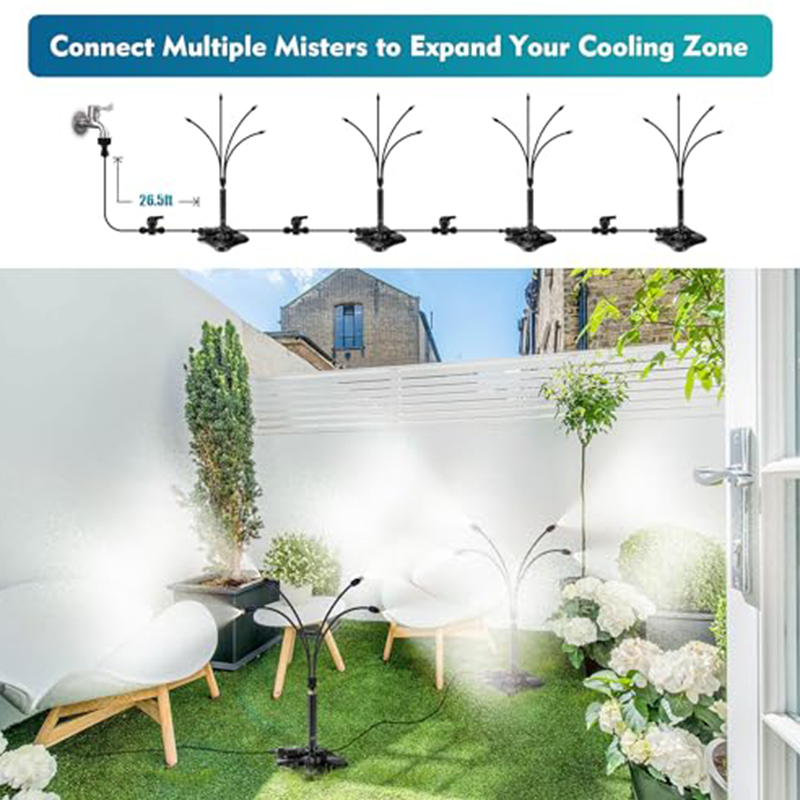 Standing Misters for Outside Patio