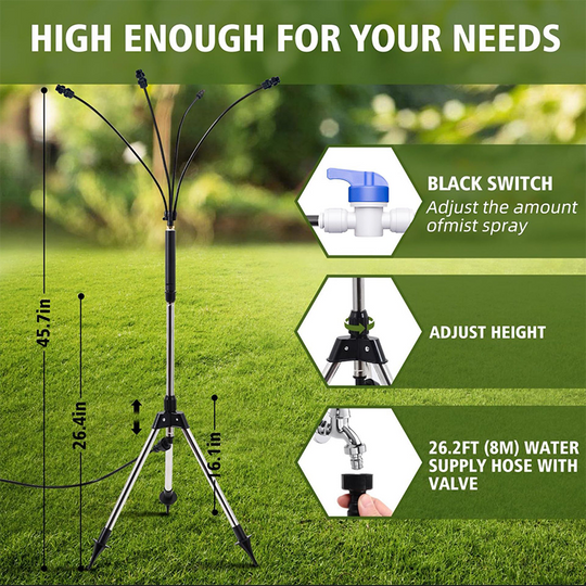 Standing Misters for Outside Patio