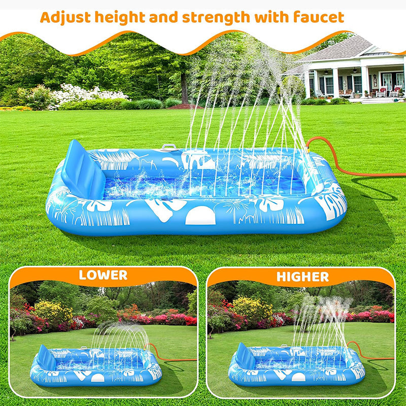⏳Limited-time offer: 50% off💥Inflatable pool lounger with cushion
