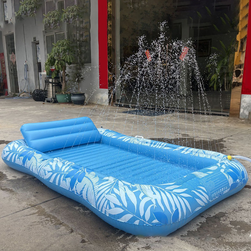 ⏳Limited-time offer: 50% off💥Inflatable pool lounger with cushion