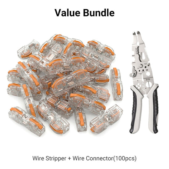 ⚡ 49% OFF TOOL-FREE TERMINALS! ✨ Tool-free installation & secure copper connection for all cable types 🔌