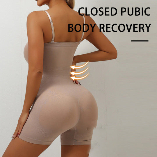 Women’s Seamless Body Shaper with Removable Strap