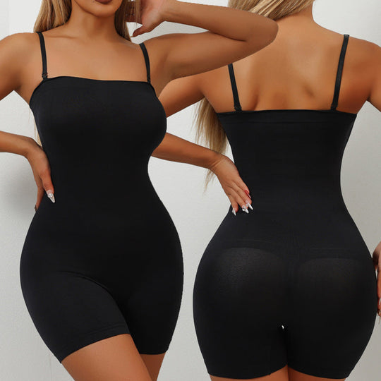 Women’s Seamless Body Shaper with Removable Strap