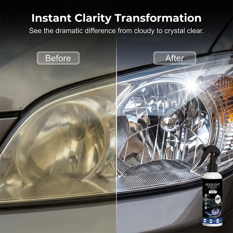 Professional Car Headlight Restoration Kit