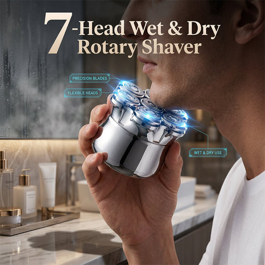2026 Trending🔥Huge Discount! Wet/Dry Waterproof Rotary Shaver⚡