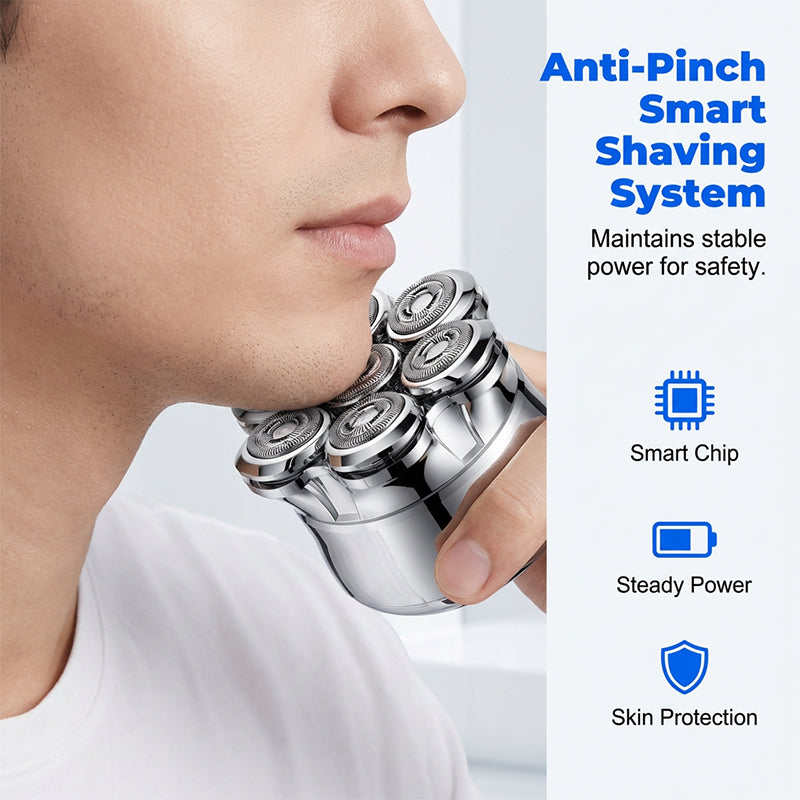 2026 Trending🔥Huge Discount! Wet/Dry Waterproof Rotary Shaver⚡