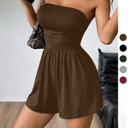 🌸New Arrival 50%OFF💖 Stylish Strapless Bodycon Jumpsuit