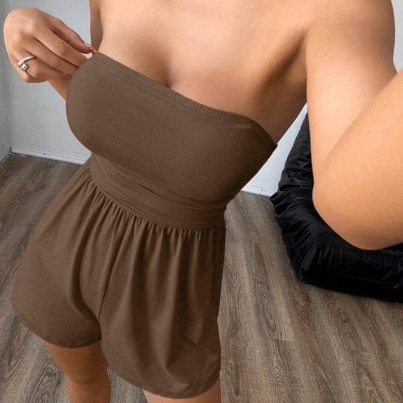 🌸New Arrival 50%OFF💖 Stylish Strapless Bodycon Jumpsuit