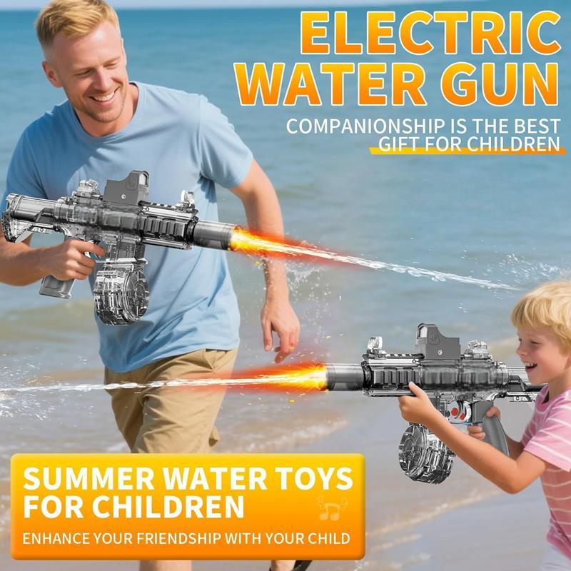 Automatic Electric Water Gun with High-Capacity Drum