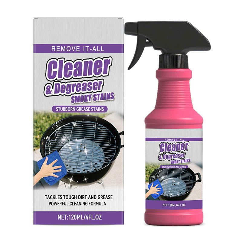 🔥 Fast-Acting Heavy-Duty Grill Degreaser Spray – Cuts Grease in Seconds ✨