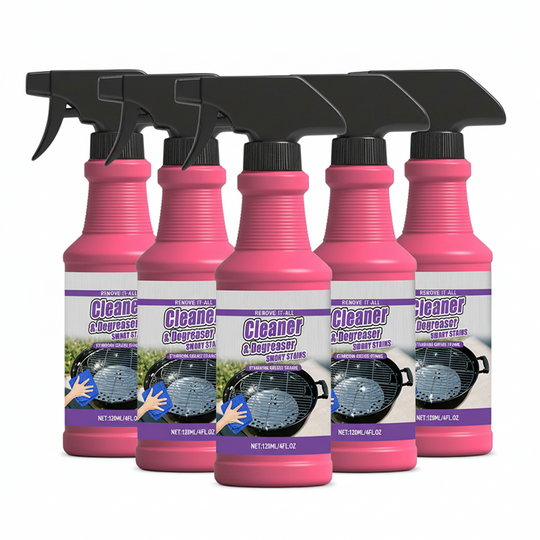 🔥 Fast-Acting Heavy-Duty Grill Degreaser Spray – Cuts Grease in Seconds ✨