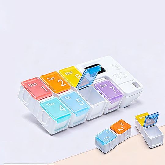 Smart Electronic Pill Box with Timed Reminder