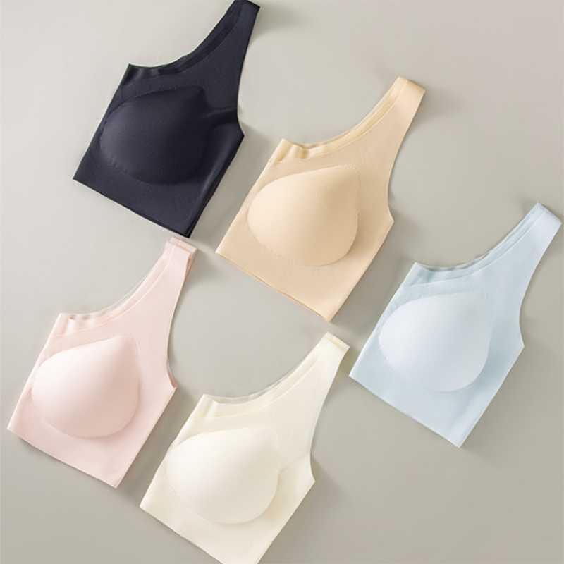 Ultra-Soft Seamless Wireless Bra