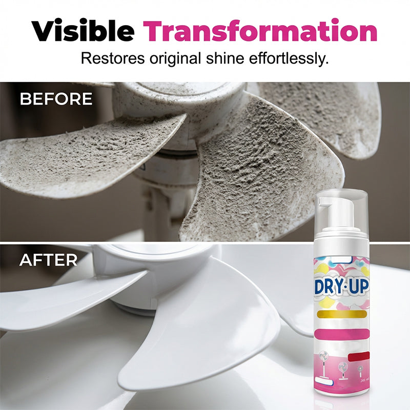 No-Rinse Fan Cleaner Spray
