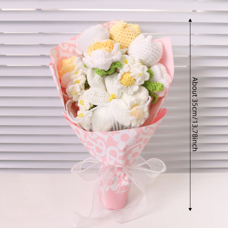 🔥 Handmade crocheted flower bouquet 💐✨