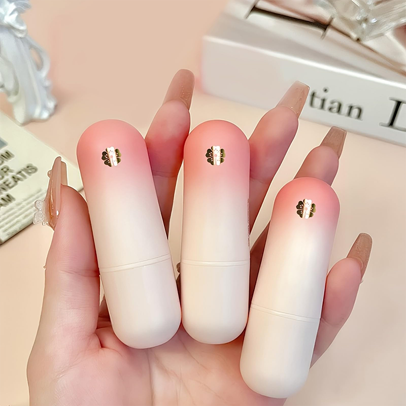 Flower Clear Jelly Lipstick With Temperature Change Color