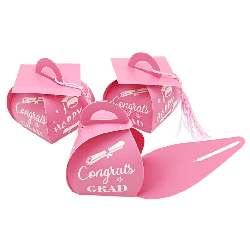 Mortarboard Shaped Party Favor Box