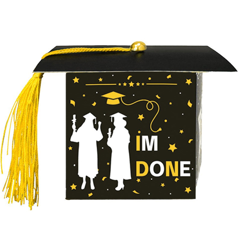 Mortarboard Shaped Party Favor Box