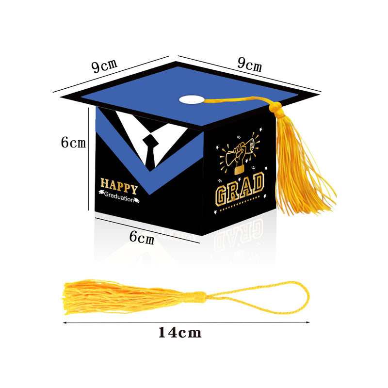 Mortarboard Shaped Party Favor Box