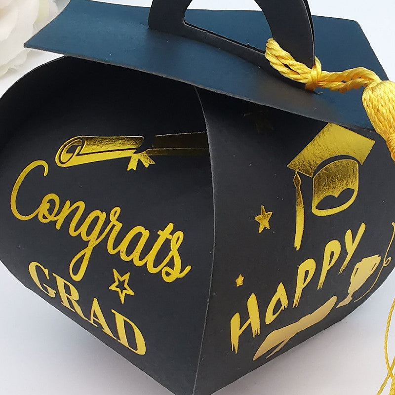 Mortarboard Shaped Party Favor Box