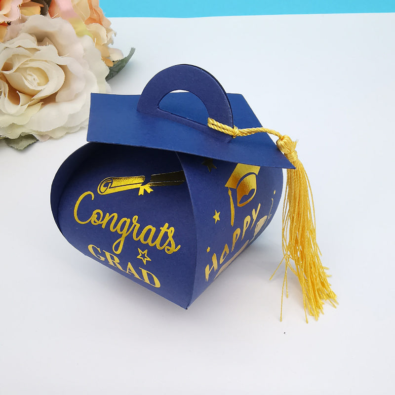 Mortarboard Shaped Party Favor Box