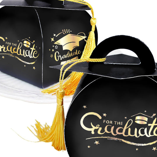 Mortarboard Shaped Party Favor Box