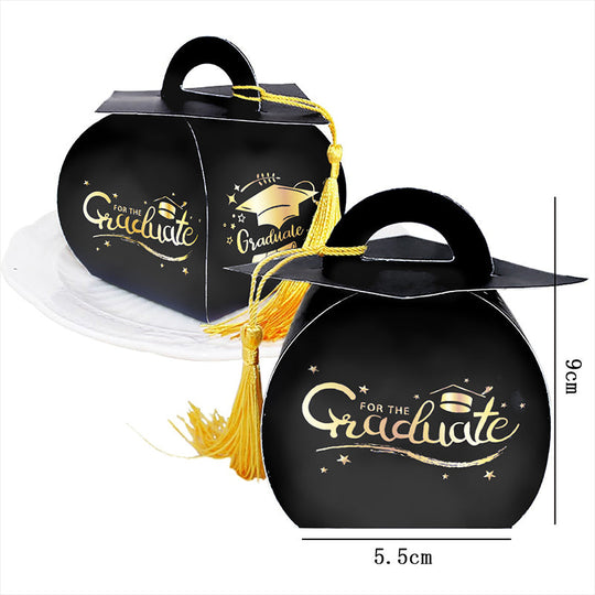 Mortarboard Shaped Party Favor Box