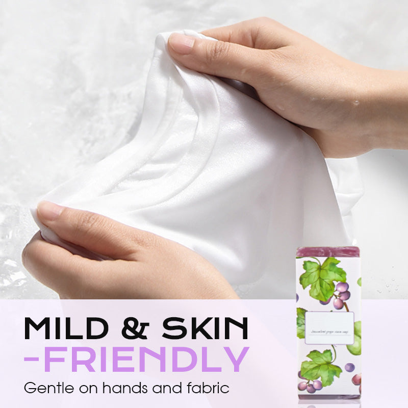 💜 Final 3 hours Buy 1 Get 1 Free!! 💜Portable Grape-Scented Cleaning Soap - Suitable for Makeup Brushes and Clothing