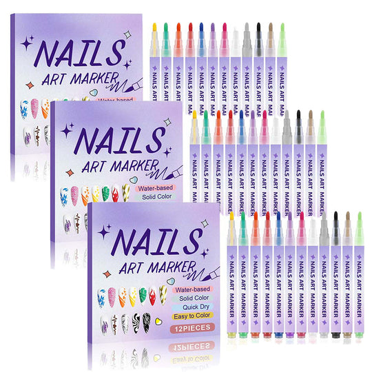 DIY Nail Art Marker Pen Set