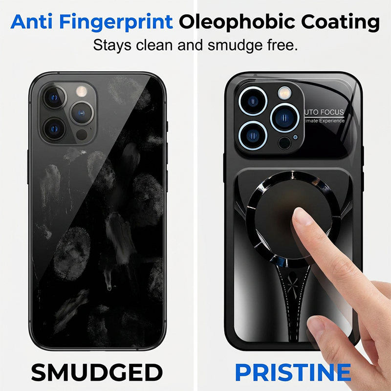 📱 50% OFF NOW!🧲 Magnetic Tempered Glass Phone Case – Shockproof & MagSafe Compatible – Premium Protective Cover ✨