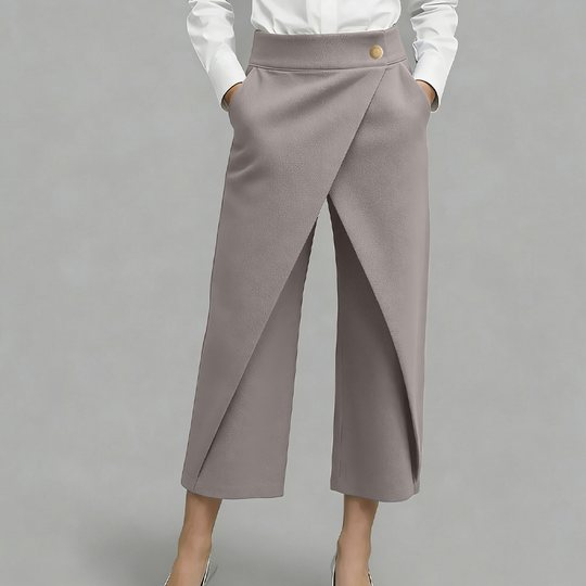 👖 Women's Patchwork Cropped Casual Pants 🌸