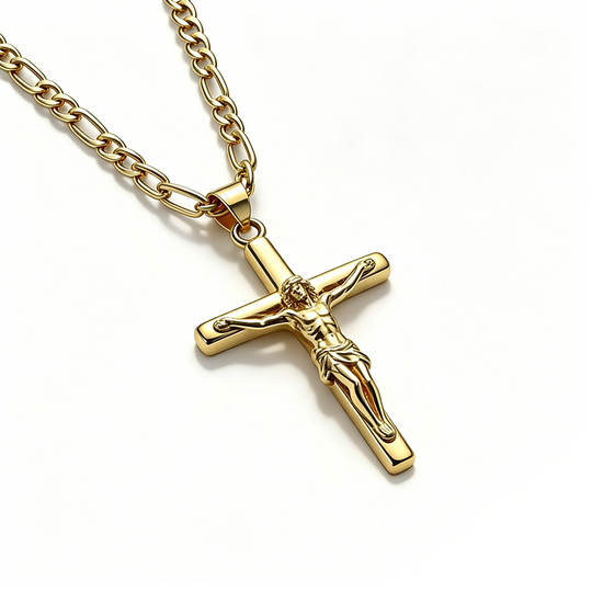 Crucifix Pendant Necklace for Men & Women