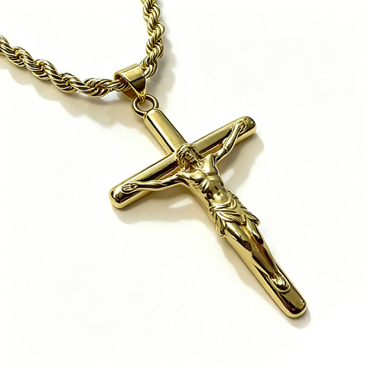 Crucifix Pendant Necklace for Men & Women
