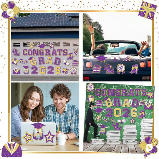 Graduation Cruise Door Magnets Decorations