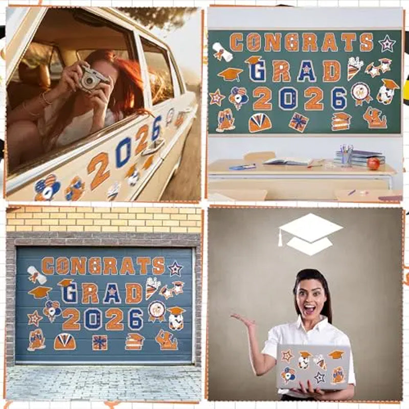 Graduation Cruise Door Magnets Decorations