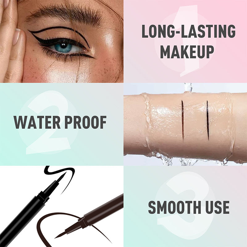 🔥Buy 1 get 1 free Price!!💥Waterproof Liquid Eyeliner Pen