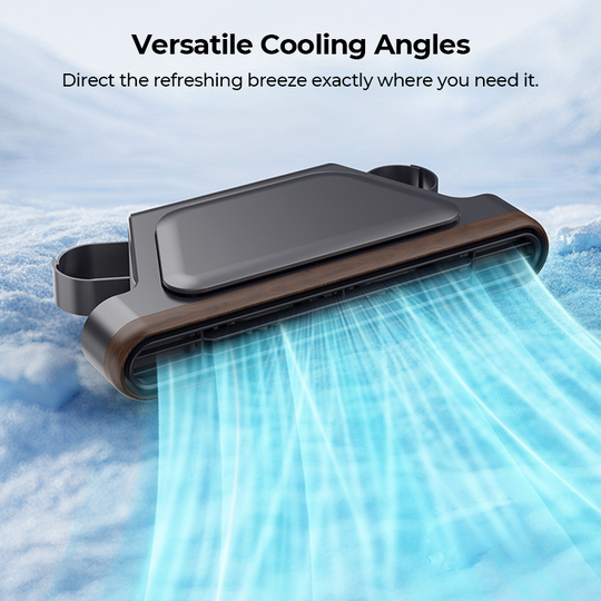 Rechargeable Cooling Car Seat Fan