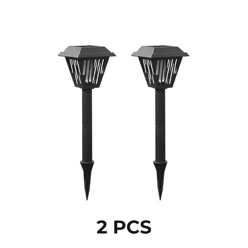 💡✨Outdoor Solar Powered Mosquito Killer Lamp-Stake or Stand Use. Protect Your Yard Day & Night! 🔋